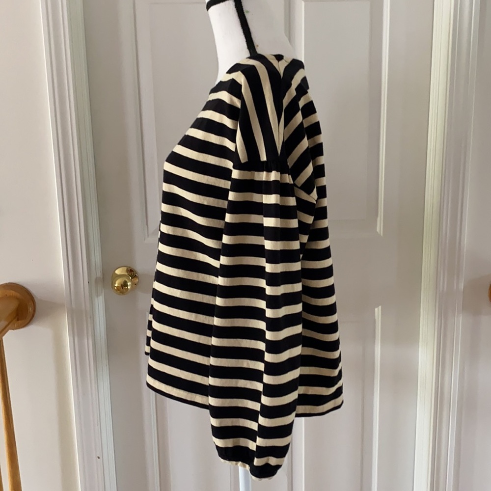 04:08 - JCrew Mariner Cloth Puff-sleeve Top - Picture 5 of 10